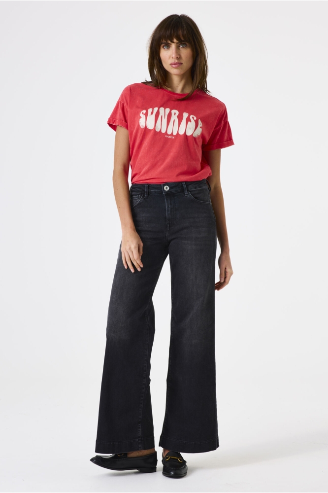 T SHIRT E50212 3979 RUBY RED